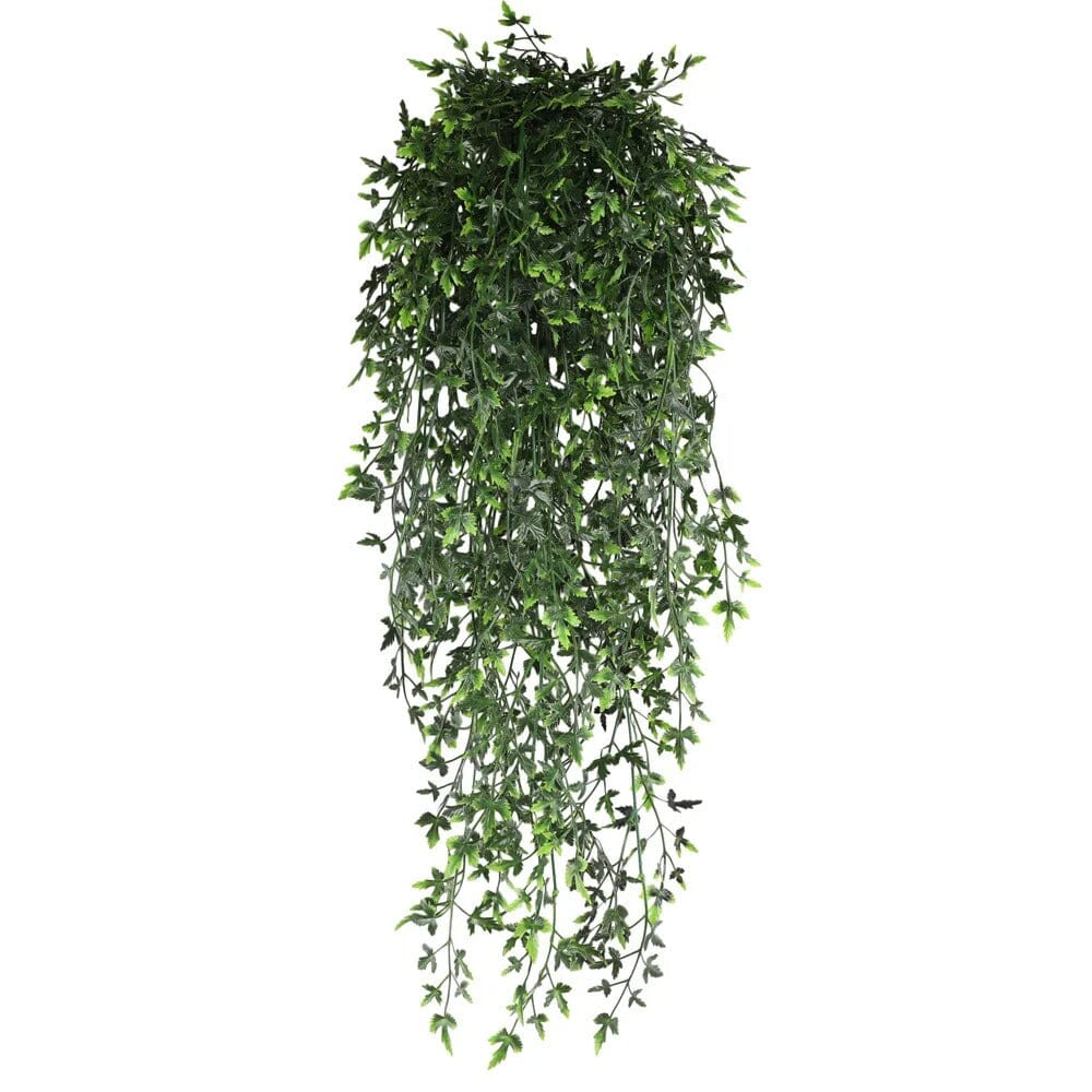 Fausse Plante Suspendue Feuillage Vert – 90 cm