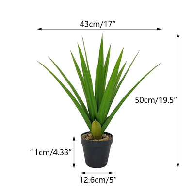 Faux Agave en Pot - 50 cm