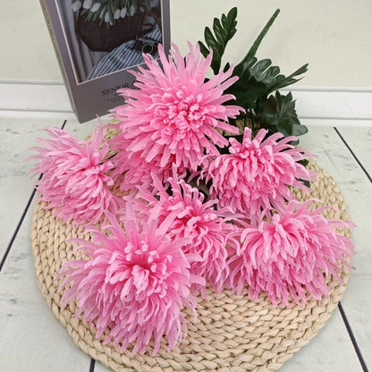 Faux Bouquet de Chrysanthèmes Artificiels - 60cm