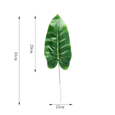 Feuille de Philodendron Artificielle - 44 cm