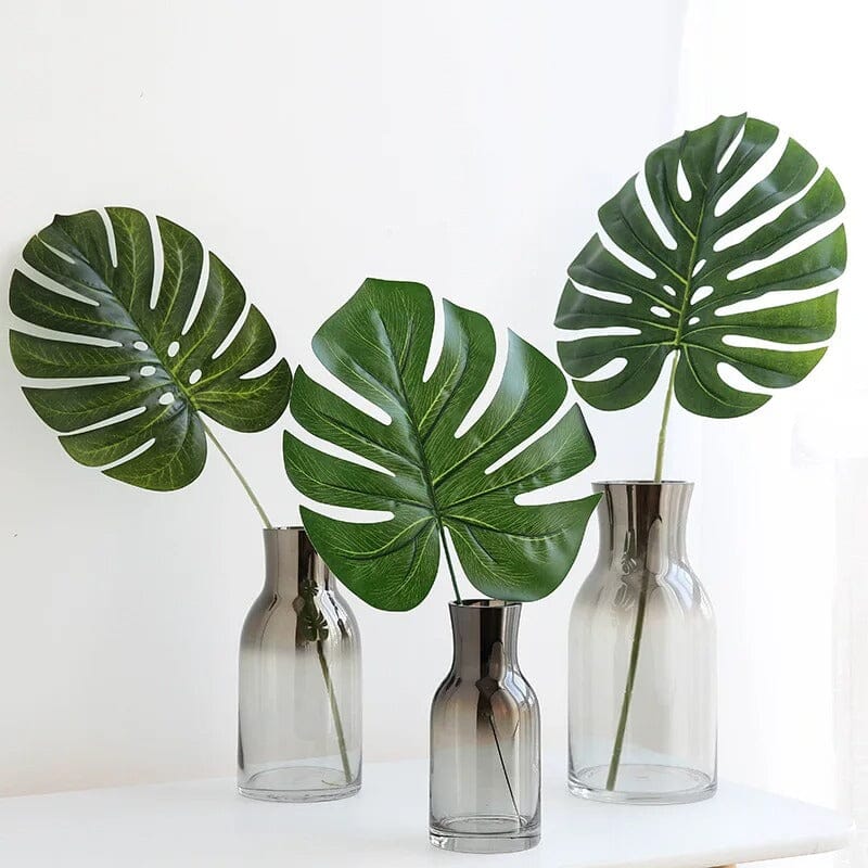 Feuilles de Monstera Artificielles (Lot de 6)