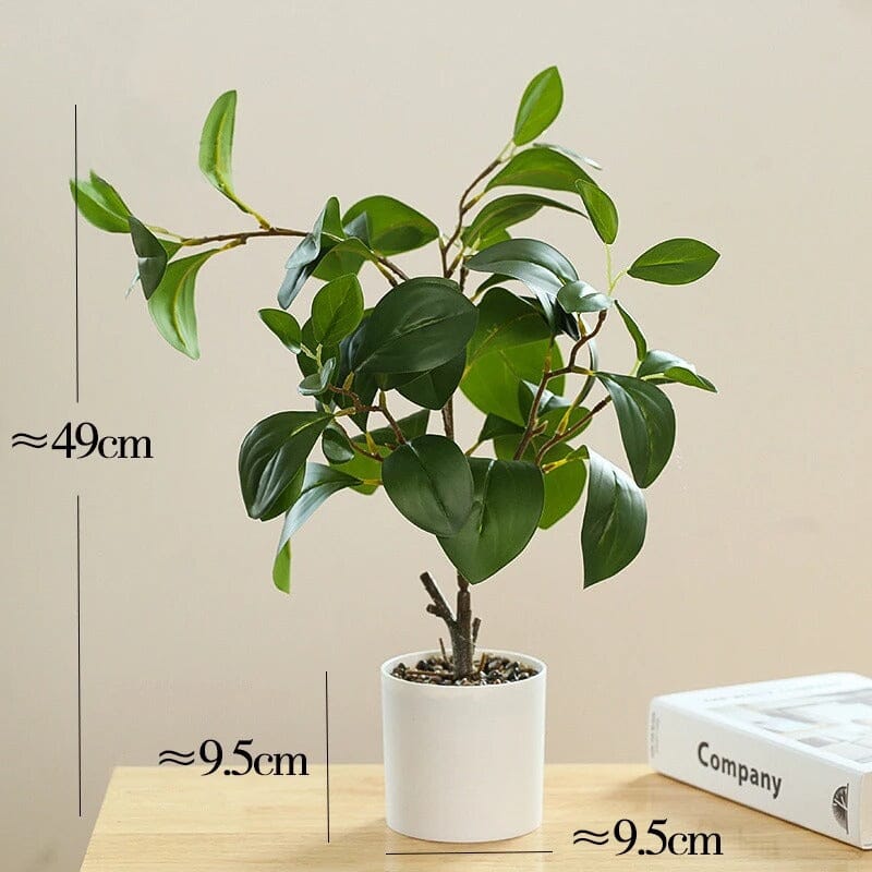 Ficus Artificiel en Pot pour Intérieur - 49cm