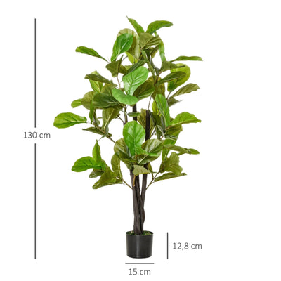 Ficus Lyrata Artificiel - 130 cm