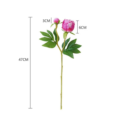 Fleur Artificielle Pivoine - 47 cm