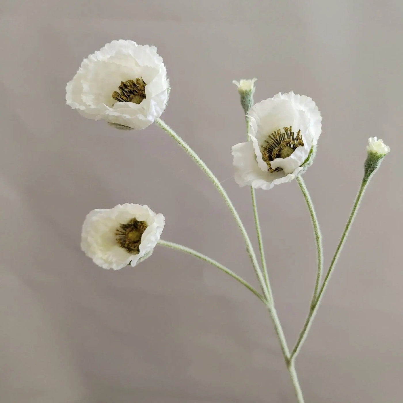 Fleur Coquelicot Artificielle - 65 cm