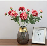 Fleur Dahlia Artificielle Haut de Gamme - 54 cm