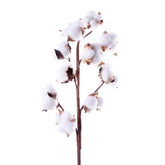 Fleur de coton Artificiel - 53 cm