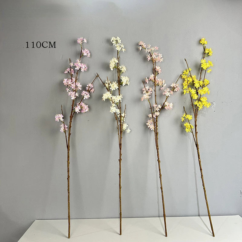 Fleur de Prunier Branche Artificielle - 110 cm