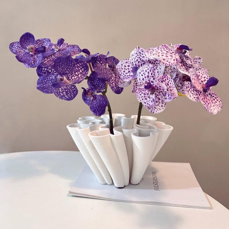 Grande Orchidée Artificielle Haut de Gamme - 55 cm