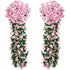 Guirlandes de Fleurs Artificielles Suspendues - Rose