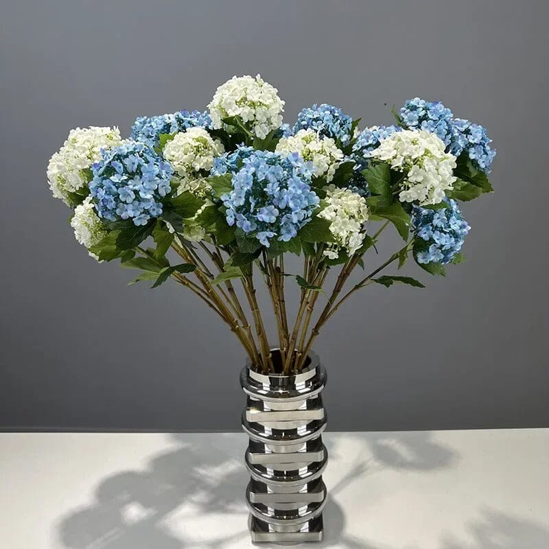 Hortensia Artificiel Boule de Neige - 66 cm