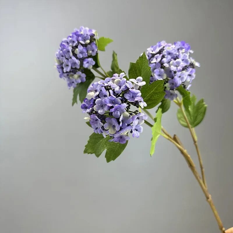 Hortensia Artificiel Boule de Neige - 66 cm