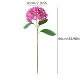 Hortensia Artificiel Haut de Gamme - 66 cm