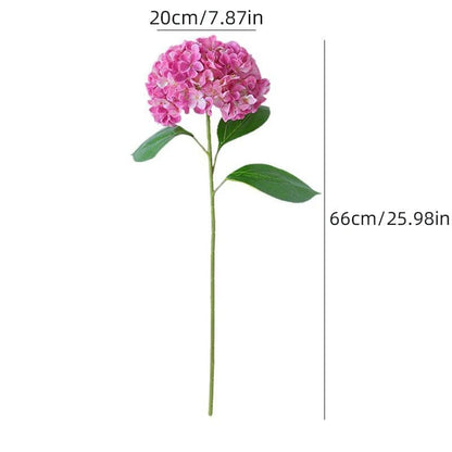 Hortensia Artificiel Haut de Gamme - 66 cm