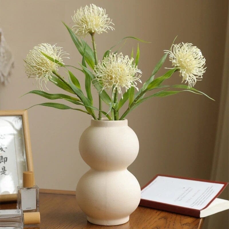 Leucospermum Artificiel - 50 cm