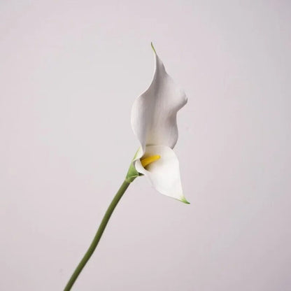 Lys Calla Artificiel (Arum) - Bouquet de 5 Tiges - 58 cm