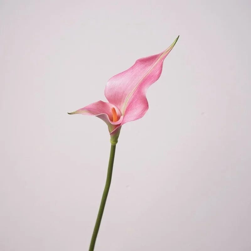 Lys Calla Artificiel (Arum) - Bouquet de 5 Tiges - 58 cm