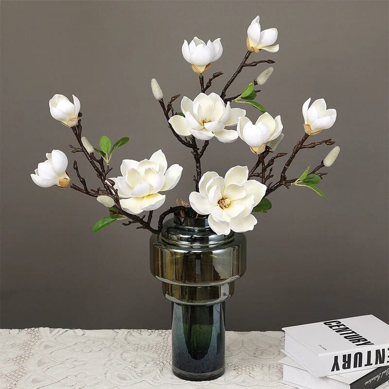 Magnolia Artificielle Haut de Gamme - 70 cm