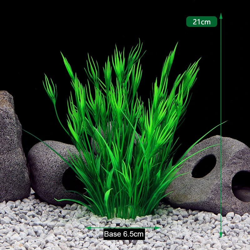 Plante aquatique artificielle verte – 21 cm