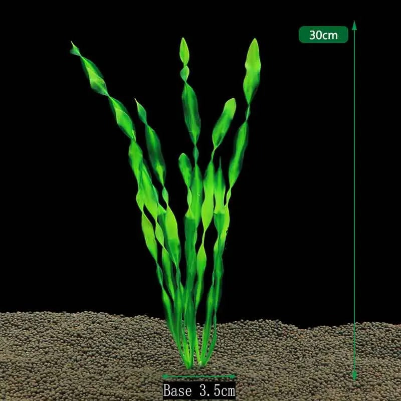 Plante Artificielle Aquarium Verte - 30cm