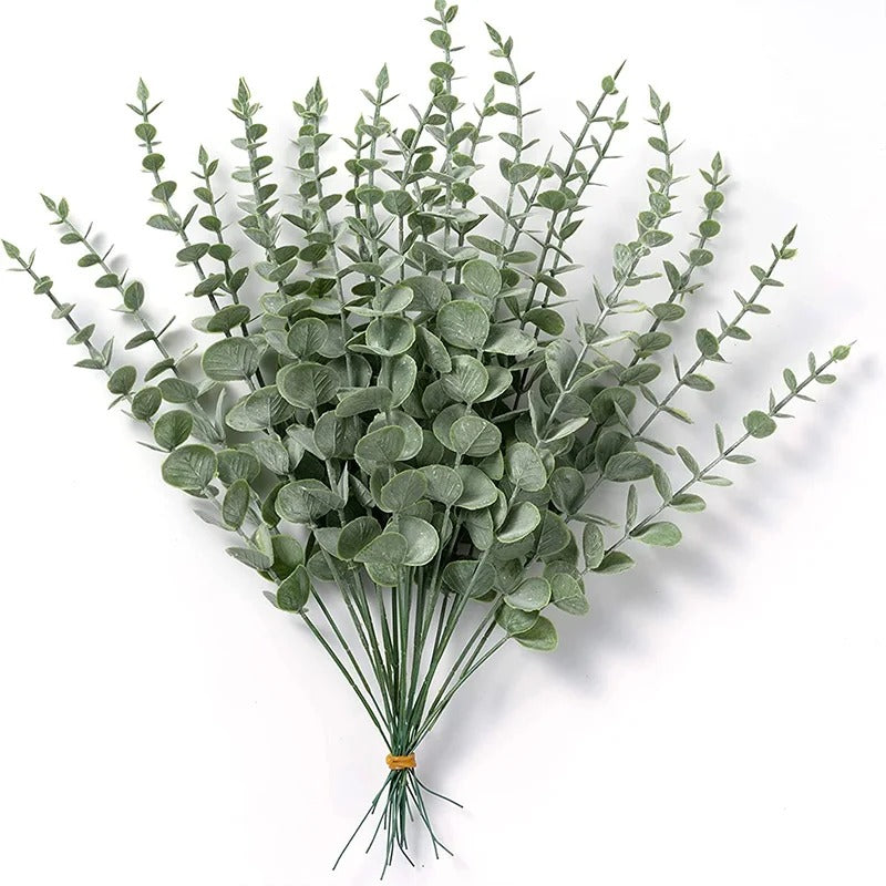 Bouquet Artificiel Eucalyptus Vert