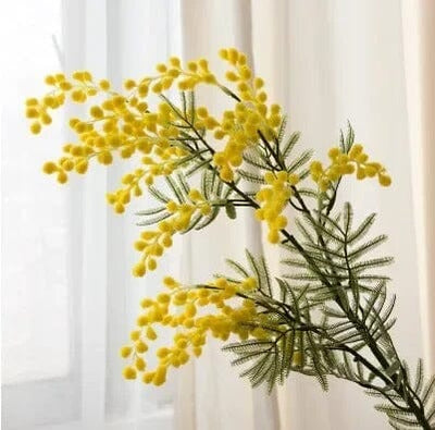 Mimosa Artificiel Haut de Gamme - 86 cm