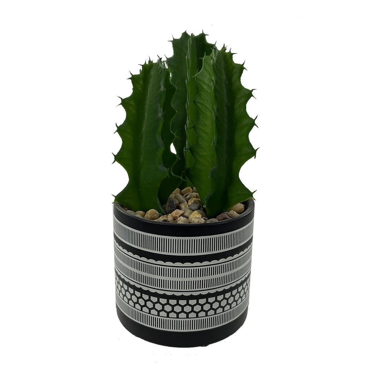 Mini Cactus Artificiel pour Bureau – 21 cm