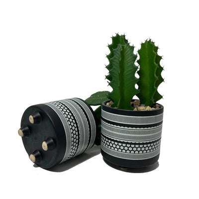 Mini Cactus Artificiel pour Bureau – 21 cm