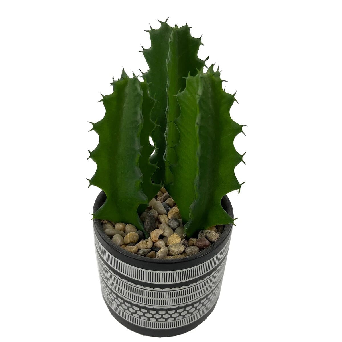 Mini Cactus Artificiel pour Bureau – 21 cm