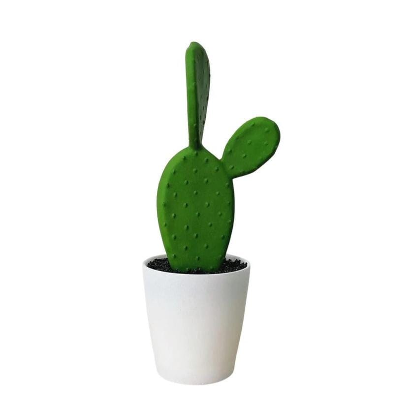 Mini Cactus Artificiel Pour Étagère - 20 cm