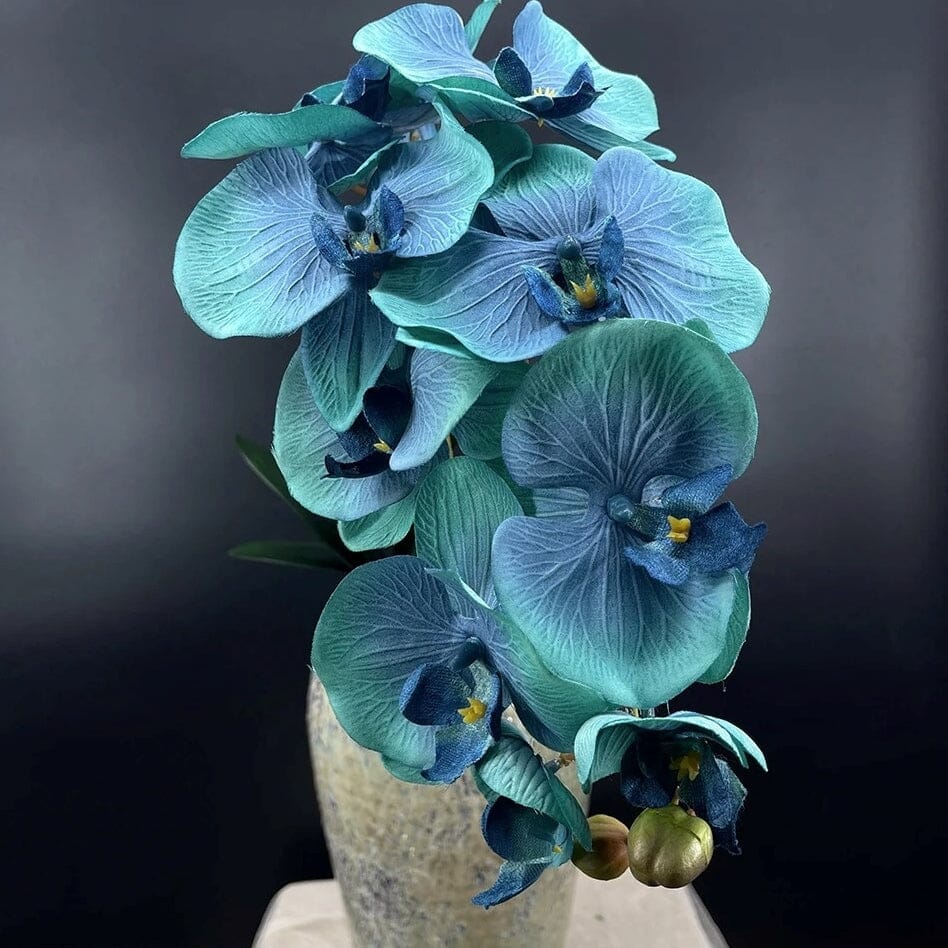 Orchidée Artificielle XXL Bleu