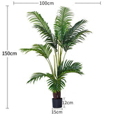 Palmier Artificiel Areca 150 cm Haut de Gamme