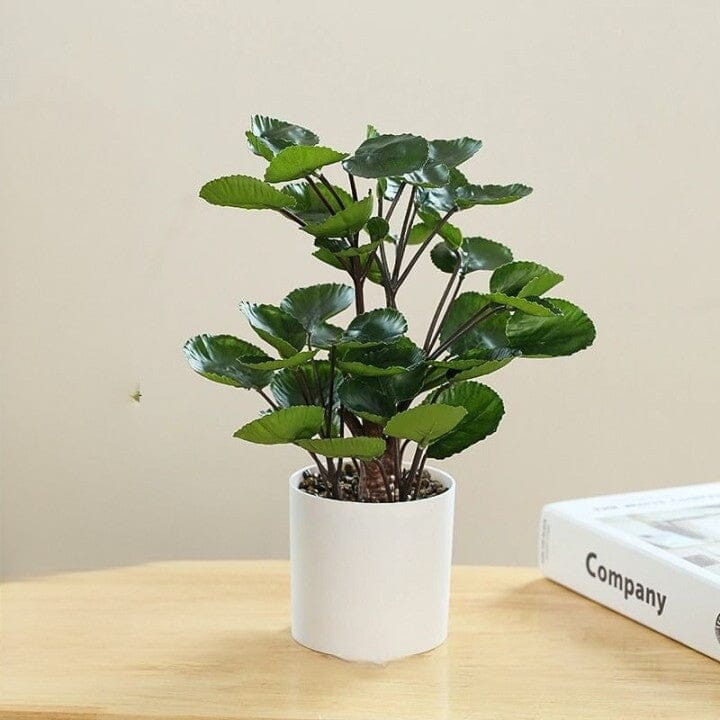 Petit Pilea Artificiel - 33 cm