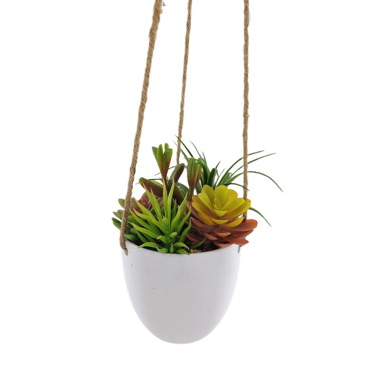 Petite Plante Succulente Artificielle Suspendue