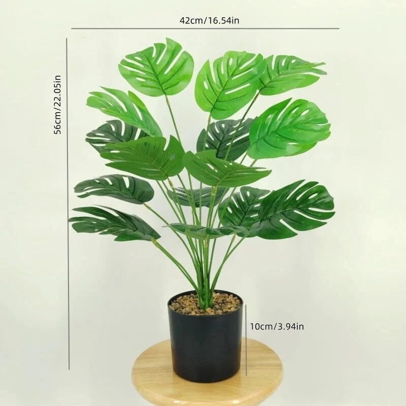 Philodendron Artificiel Monstera - 56 cm