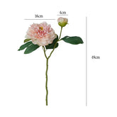 Pivoine Artificielle Haut de Gamme - 49 cm