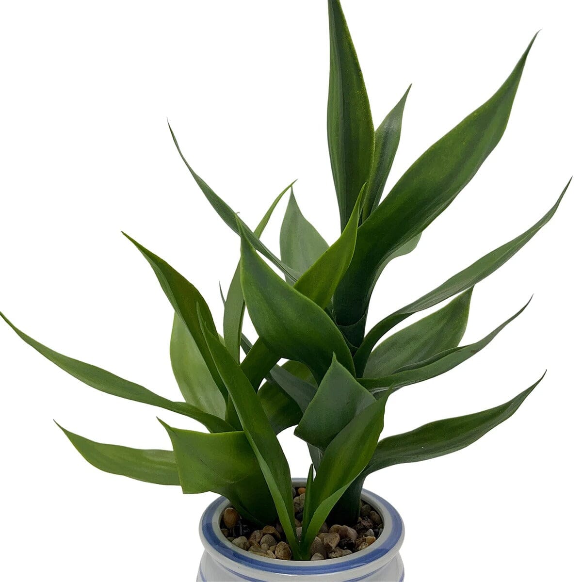 Plante artificielle en pot avec pot chinois – 32 cm