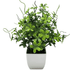 Plante artificielle en pot - Feuillage luxuriant - 22 cm