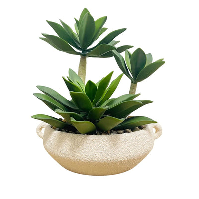 Plante Artificielle Grasse avec Pot (succulente)