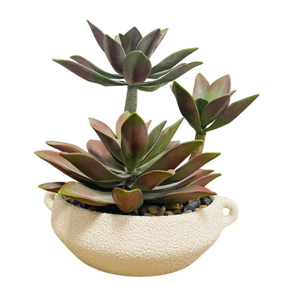 Plante Artificielle Grasse avec Pot (succulente)