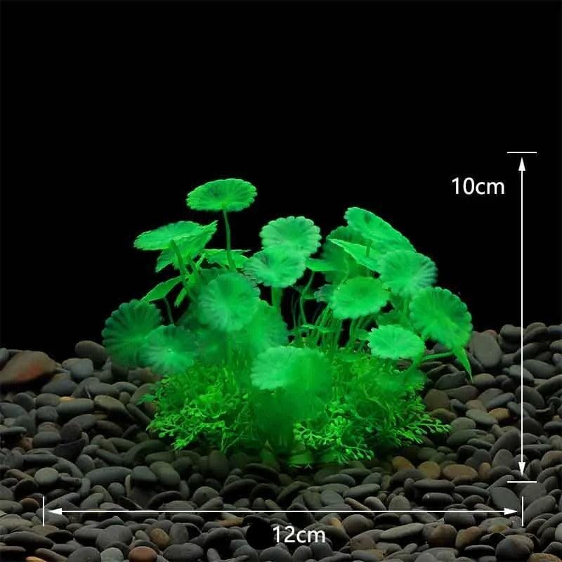 Plante Artificielle Lumineuse pour Aquarium - 10cm