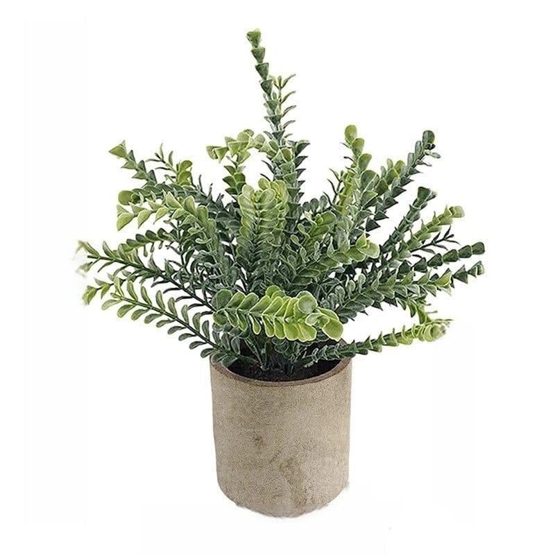 Plante Artificielle Selaginella en Pot - Décoration Intérieure