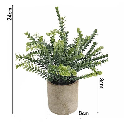 Plante Artificielle Selaginella en Pot - Décoration Intérieure