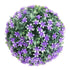 Plante Boule Artificielle avec Fleurs Violettes