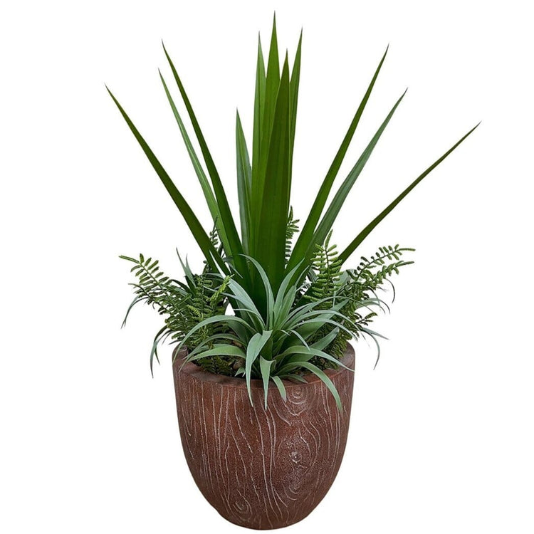 Artificial Agave Plant in Pot with Ferns