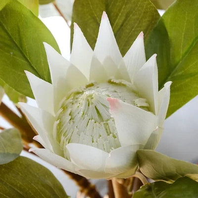 Protea Artificielle sur tige - 50 cm