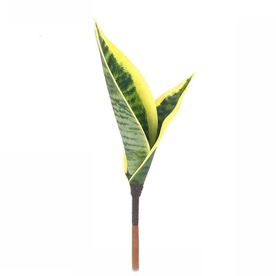 Sansevieria Artificielle Compacte 22,5 cm - Décoration Tropicale Intérieure