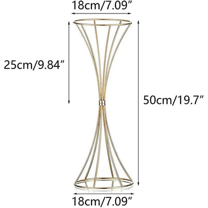 Support de Fleurs de Mariage - 2 pièces - 50 cm