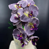 Orchidée Artificielle XXL Violet Profond 90 cm