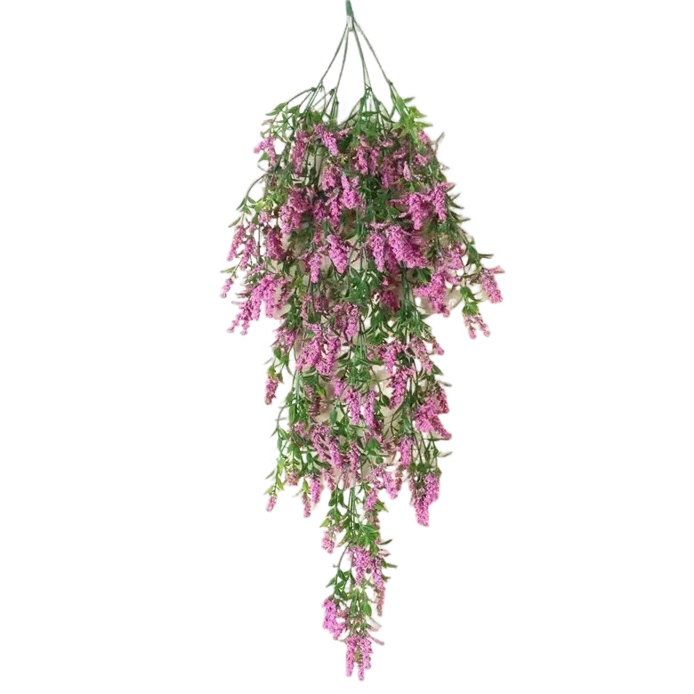 Plantes Suspendues Artificielles – Fleurs de Glycine (Lot de 2)